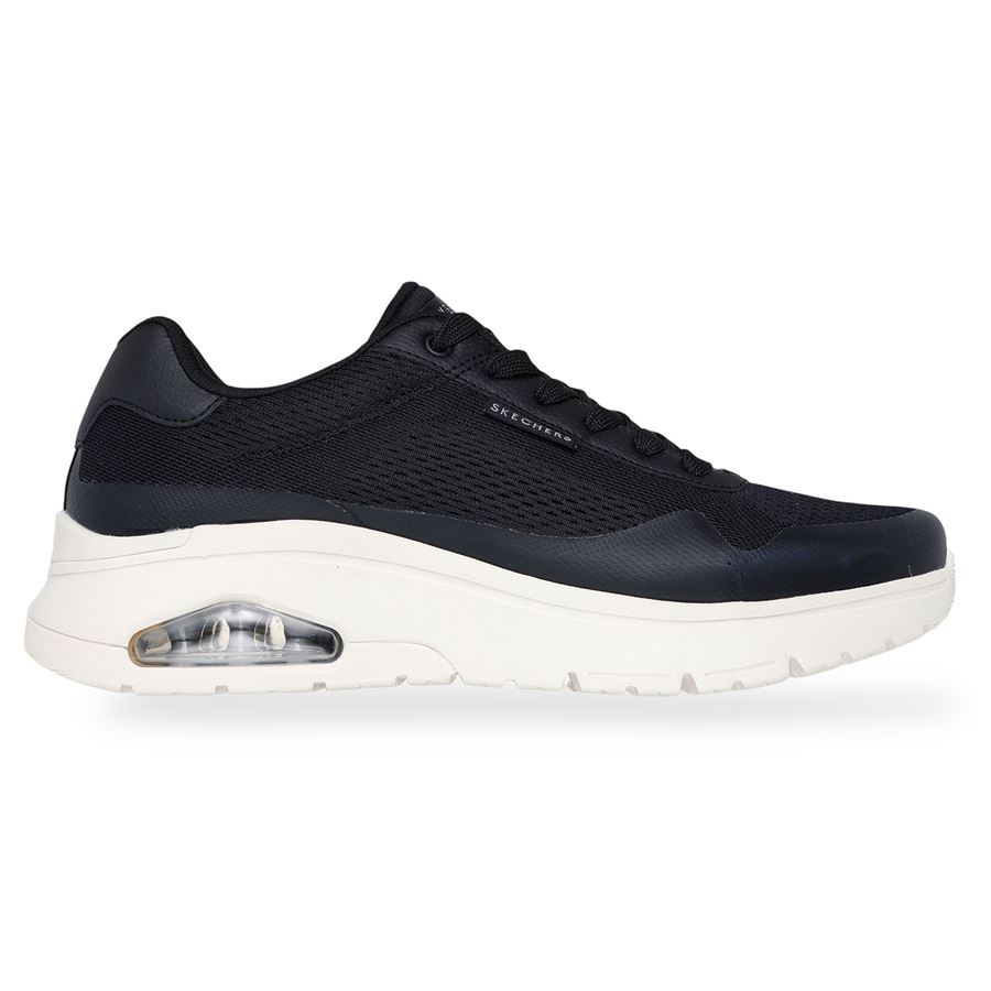 Uno Flex Spring On Air scarpe da uomo Skechers | 183310BLK